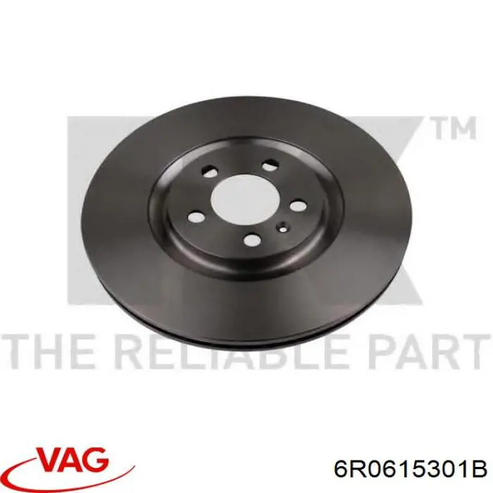 Frenos delanteros VAG 6R0615301B precio, desde 52,55 EUR