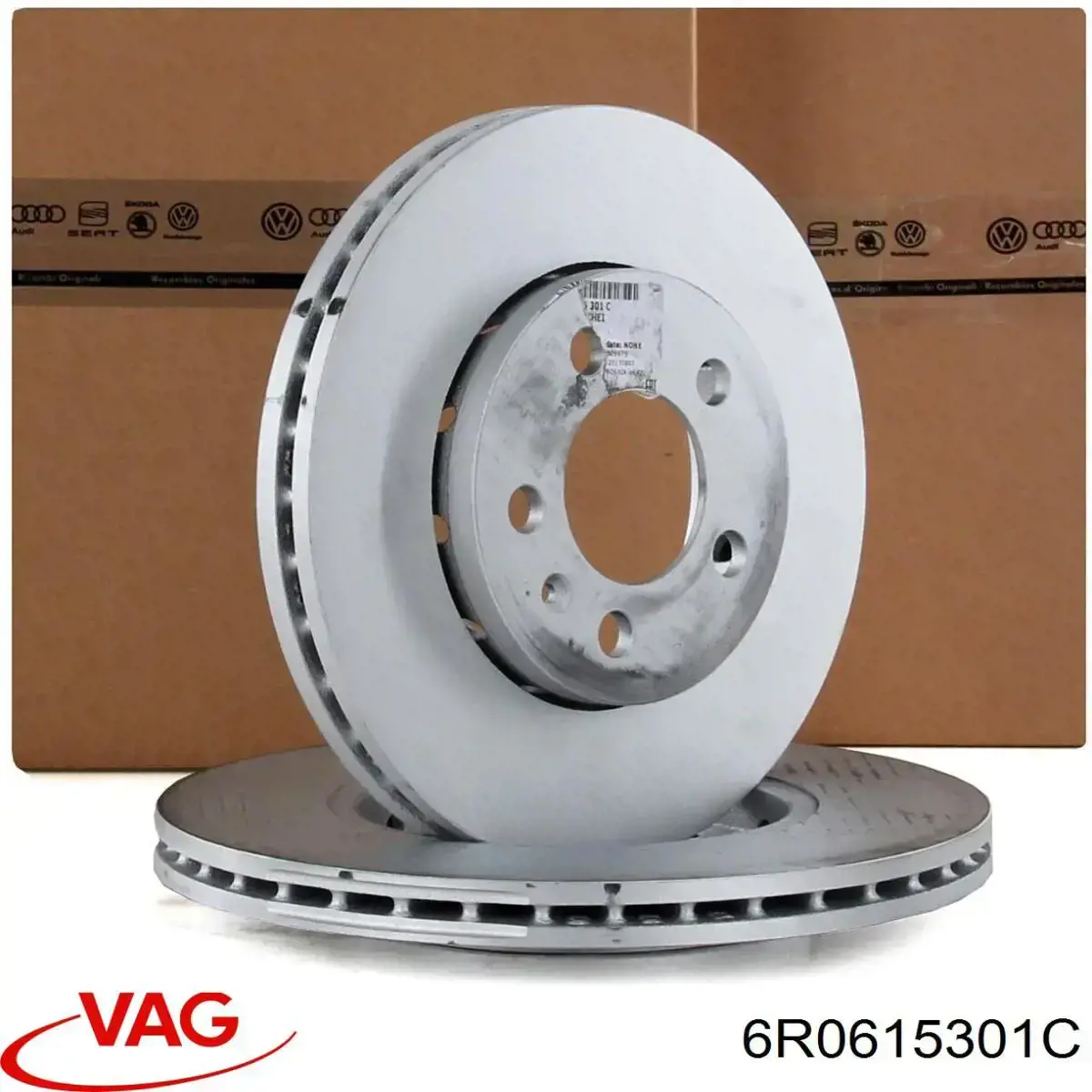 Freno de disco delantero Skoda Fabia 2 5J2, 542, 572, 582