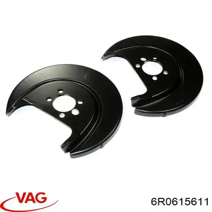 Protector de disco de freno trasero izquierdo VAG 6R0615611 precio, desde 11,77 EUR