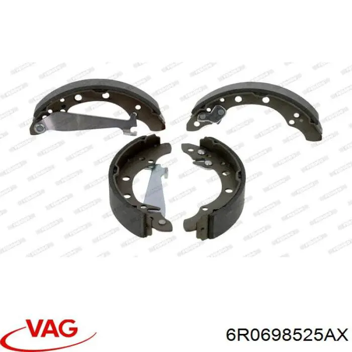 Comprar 6R0698525AX VAG Zapatas de freno