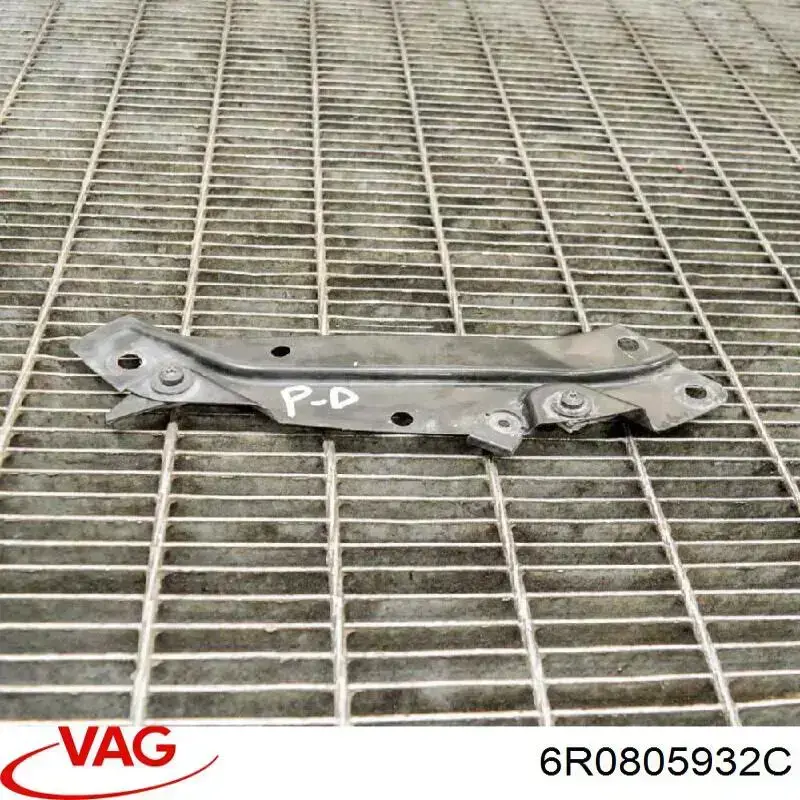 6R0805932A VAG soporte de radiador superior (pinzas)