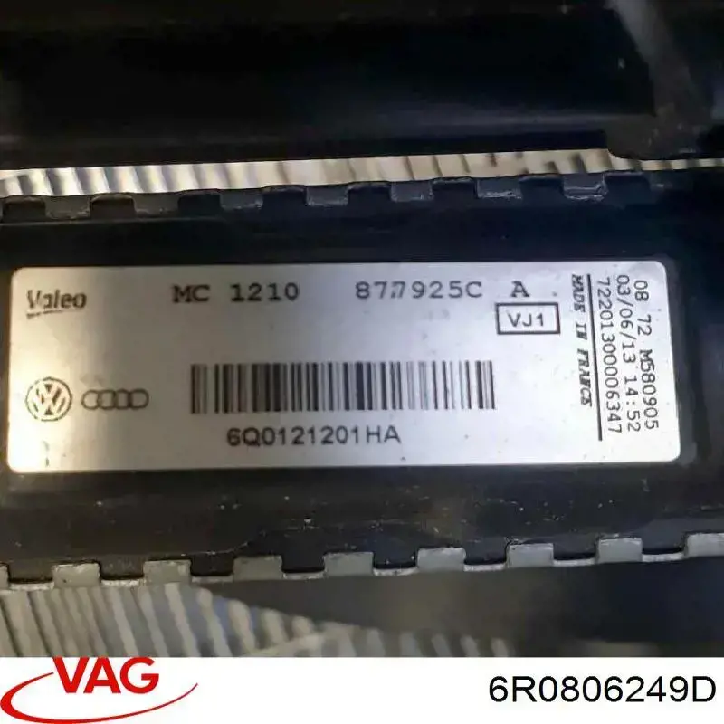 Comprar 6R0806249D VAG 