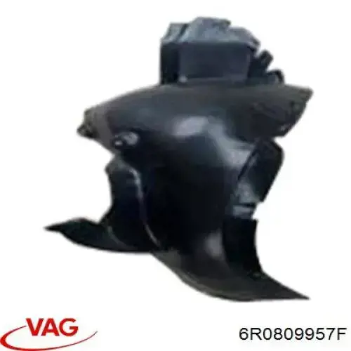Guardalodos interior izquierdo, guardafango delantero VAG 6R0809957F precio, desde 20,63 EUR