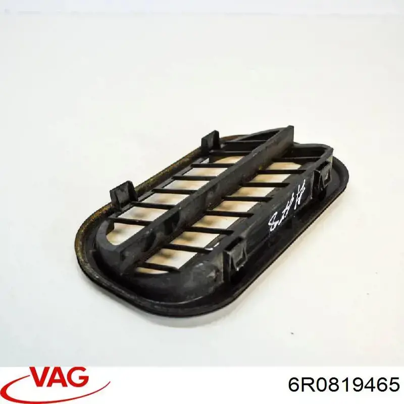 Rejilla de ventilación del habitáculo trasera izquierda VAG 6R0819465