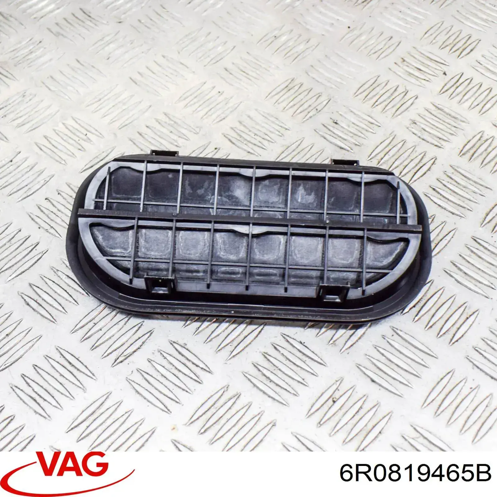 Rejilla de ventilación del habitáculo trasera izquierda VAG 6R0819465B