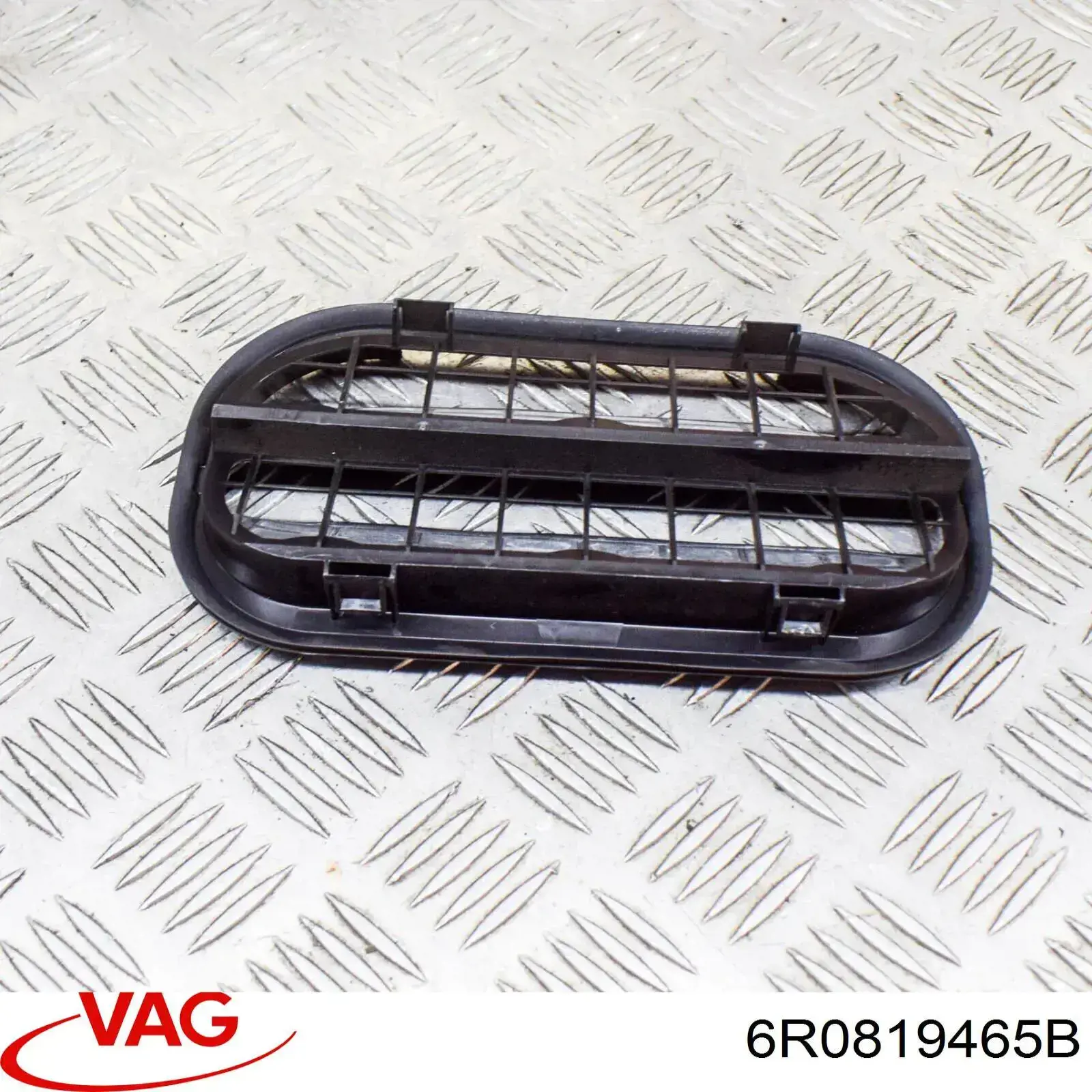 Rejilla de ventilación del habitáculo trasera izquierda 6R0819465B VAG