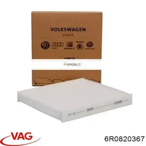 Filtro de habitáculo 6R0820367 VAG