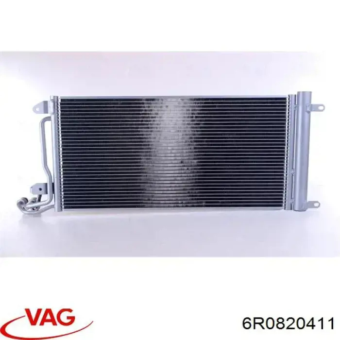 6R0820411 VAG condensador aire acondicionado