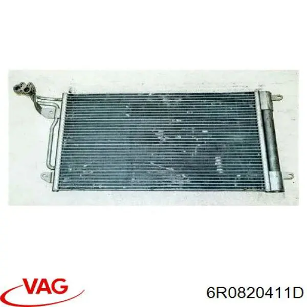 6R0820411D VAG condensador aire acondicionado