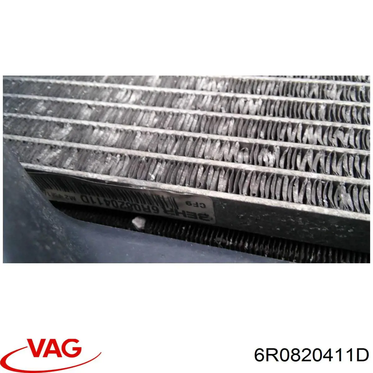 6R0820411D VAG Radiador de aire acondicionado
