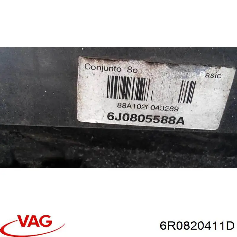 Aire acondicionado capacitor VAG 6R0820411D precio, desde 66,22 EUR