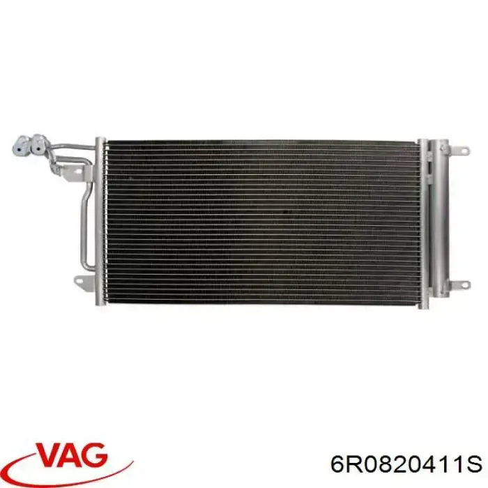 6R0820411S VAG condensador aire acondicionado