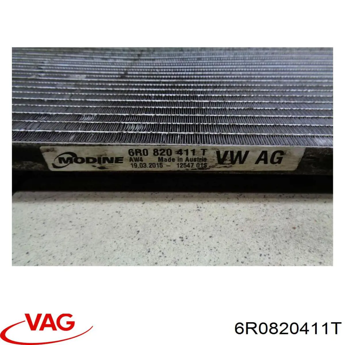 Aire acondicionado capacitor VAG 6R0820411T precio, desde 48,30 EUR