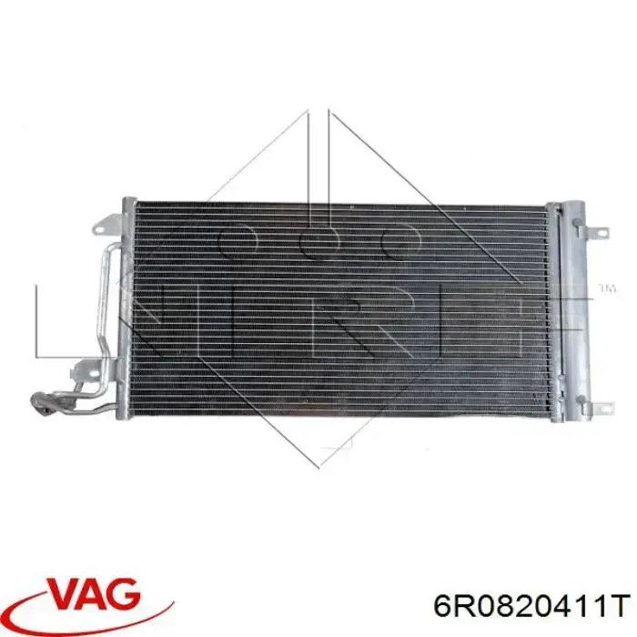 6R0820411T VAG condensador aire acondicionado