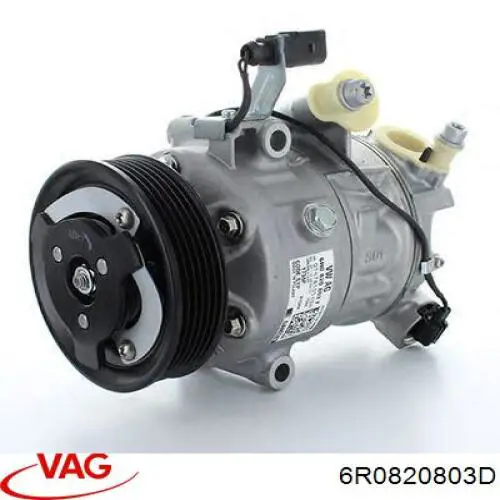 6R0820803D VAG compresor de aire acondicionado