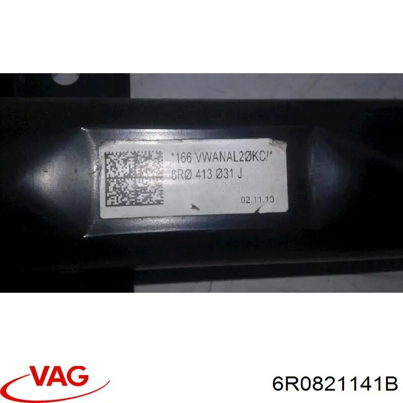 Soporte delantero izquierdo para aleta delantera 6R0821141B VAG