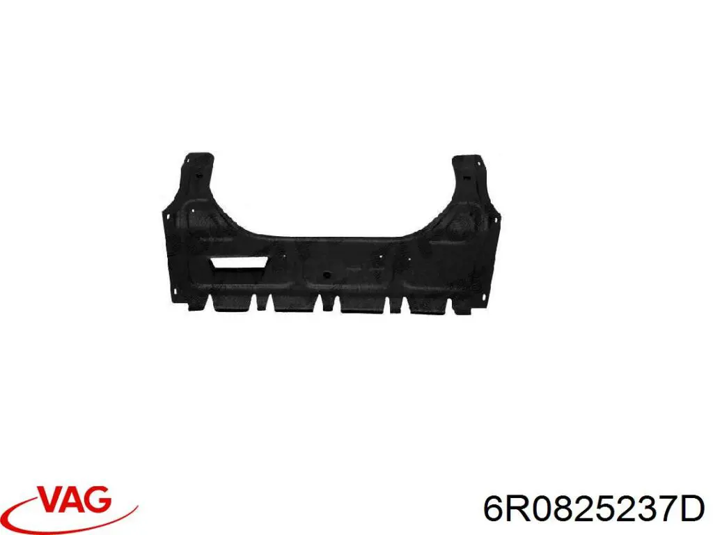 Protección delantera del motor 6R0825237D VAG