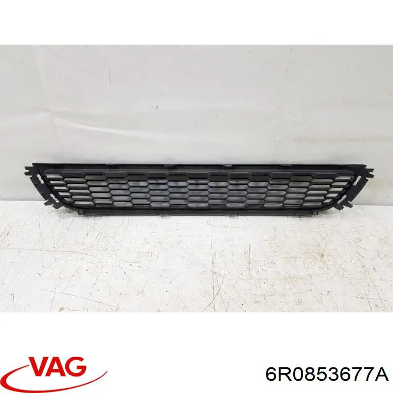 Rejilla de ventilación, paragolpes delantero, central VAG 6R0853677A precio, desde 25,65 EUR
