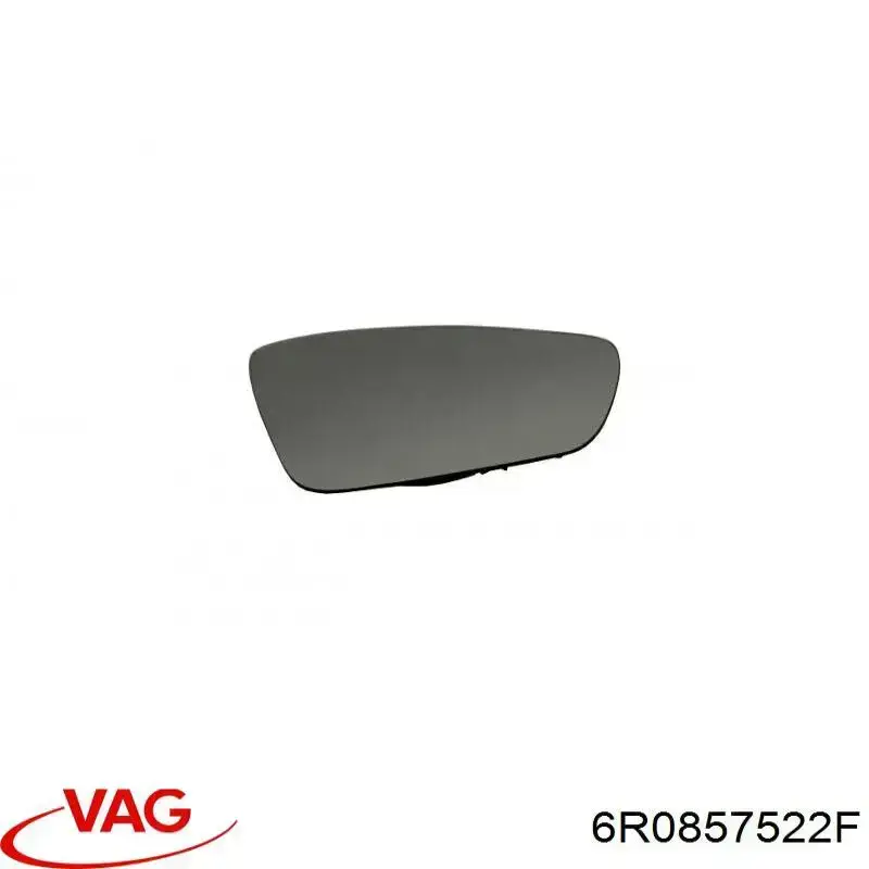 Cristal de retrovisor exterior derecho VAG 6R0857522F