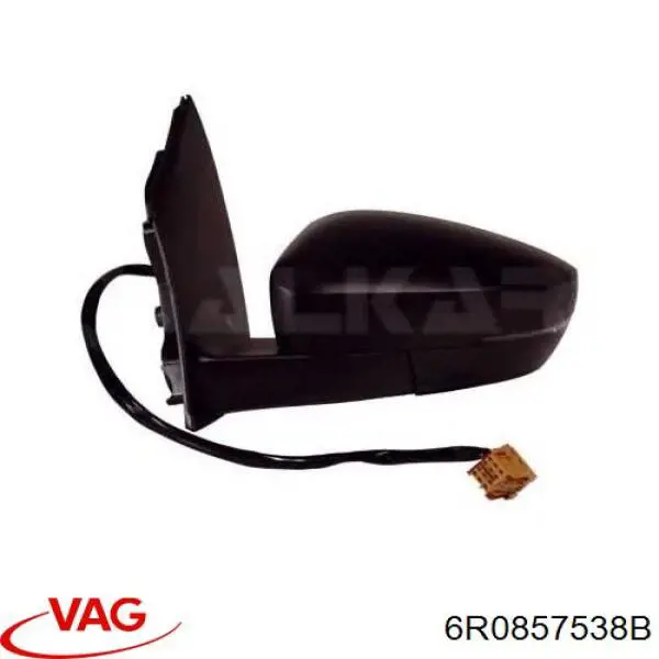 Cubierta De Espejo Retrovisor Derecho 6R0857538B VAG