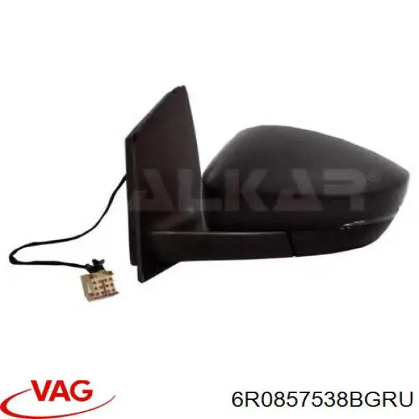 Comprar 6R0857538BGRU VAG Cubierta De Espejo Retrovisor Derecho