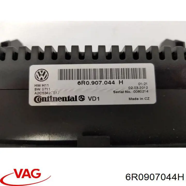 Comprar 6R0907044H VAG Unidad de control aire acondicionado