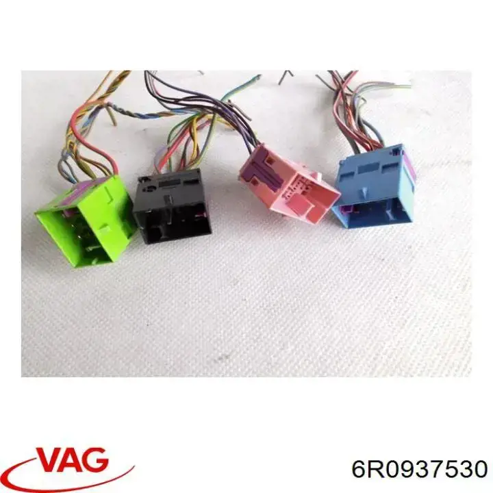 6R0937530 VAG Caja de fusibles trasera interior