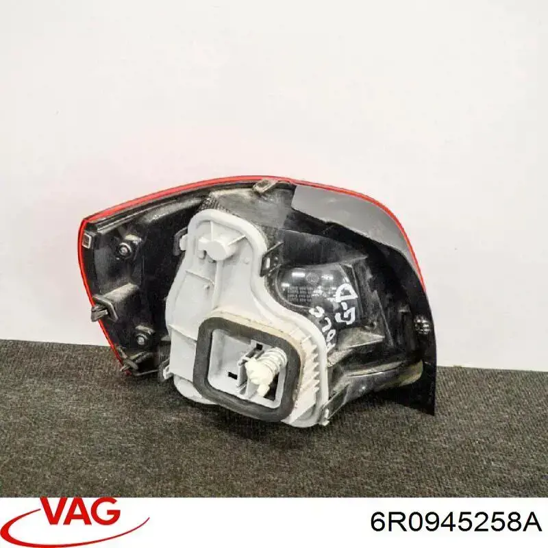 Placa de contacto de luz trasera 6R0945258A VAG