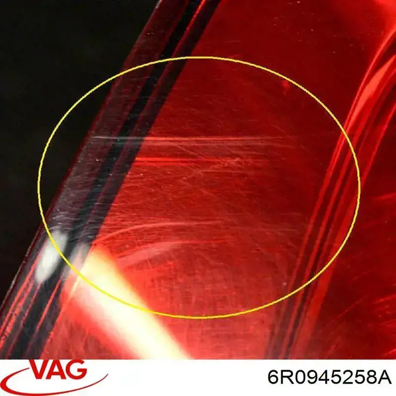 Placa de contacto de luz trasera VAG 6R0945258A