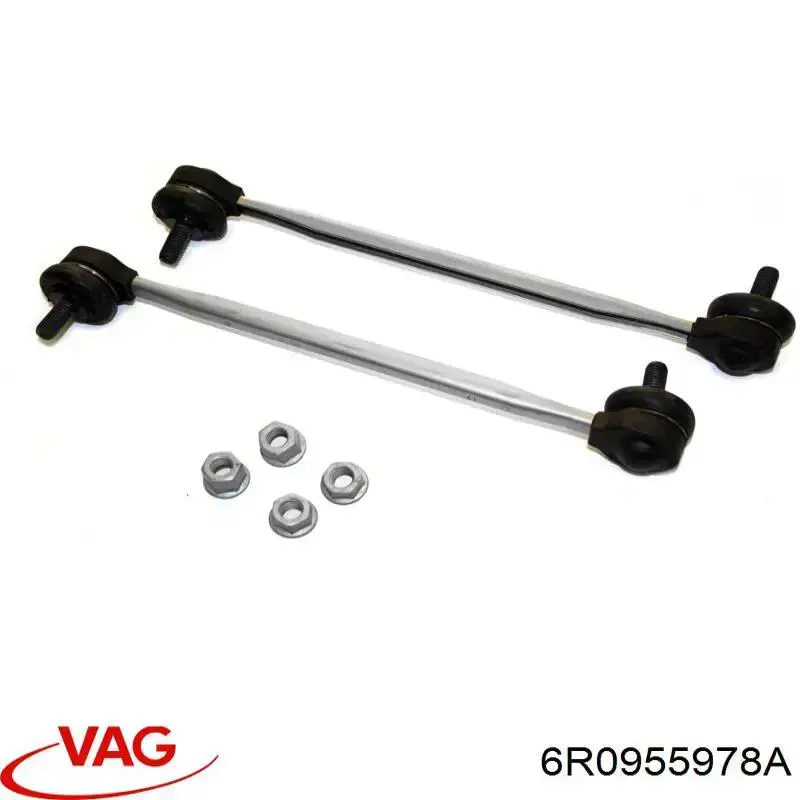 Soporte de inyector del lavafaros (cilindro elevador) 6R0955978A VAG