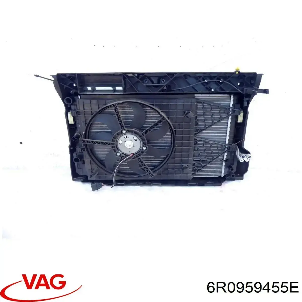 6R0959455E VAG ventilador (rodete +motor aire acondicionado con electromotor completo)