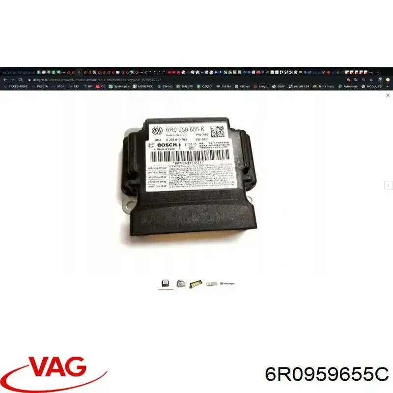  VAG 6R0959655C precio, desde 76,96 EUR