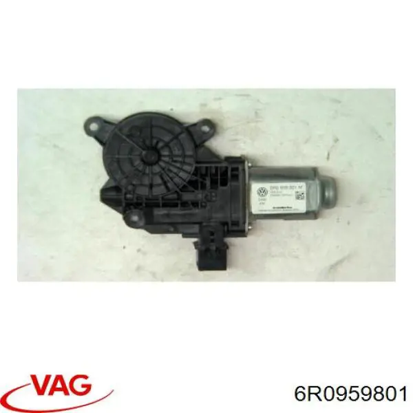 6R0959801NSE1 VAG motor eléctrico, elevalunas, puerta delantera izquierda