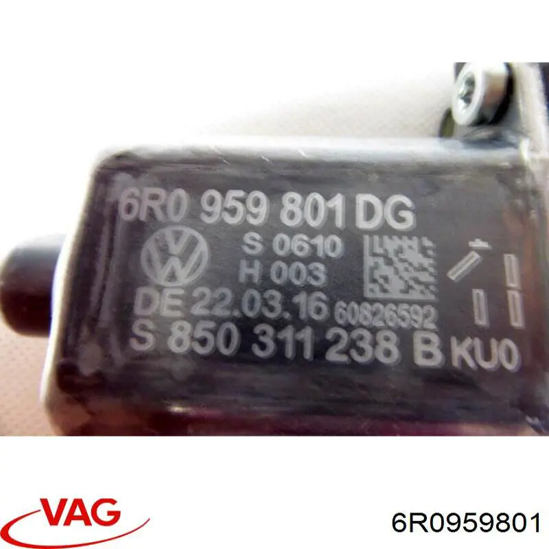 Comprar 6R0959801 VAG Motor ventanilla coche, puerta delantera izquierda