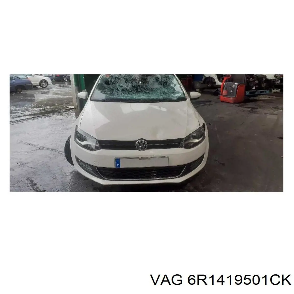 Columna de dirección Volkswagen Polo 5 (6R)