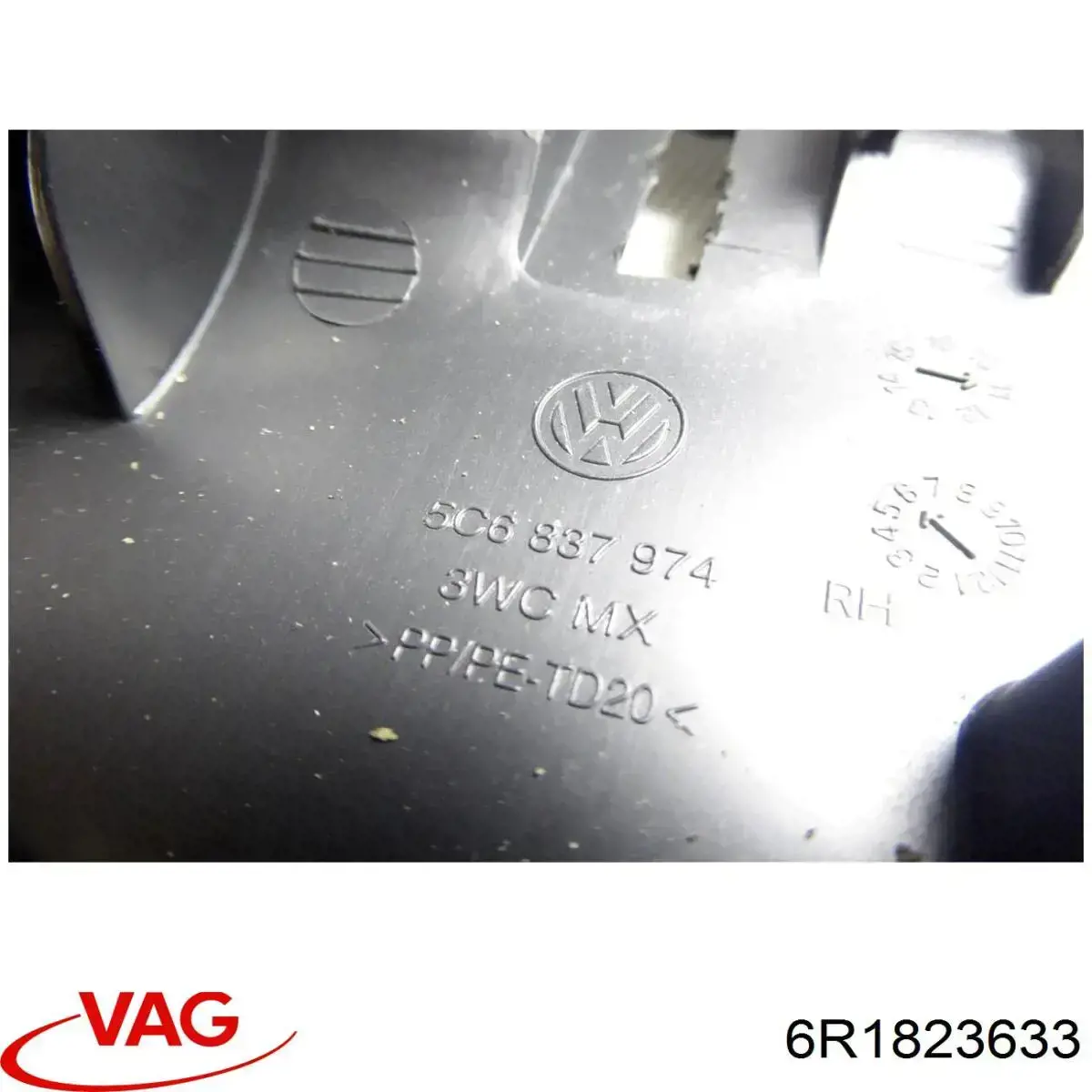 Comprar 6R1823633 VAG Soporte de la manija de apertura del capó
