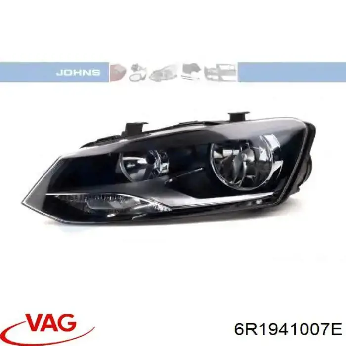 Comprar 6R1941007E VAG Faro delantero izquierdo