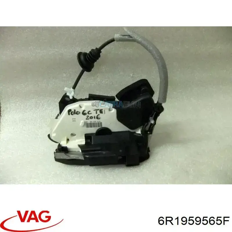 Módulo de espejos retrovisores en la puerta 6R1959565F VAG