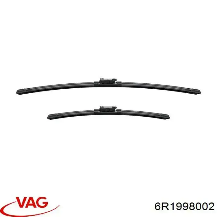 Escobillas de limpiaparabrisas delanteras VAG 6R1998002