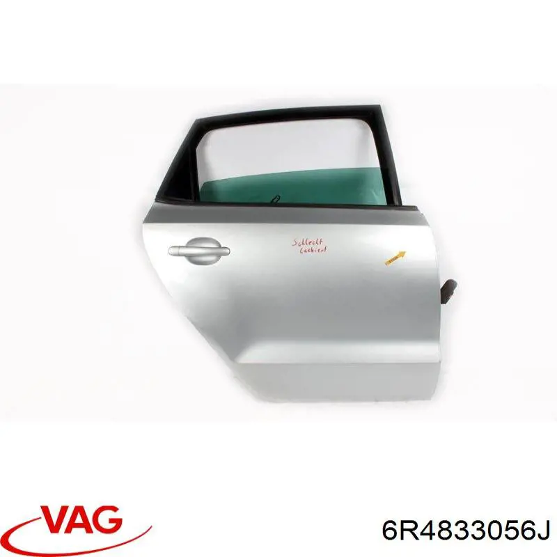 Puerta trasera derecha VAG 6R4833056J precio, desde 383,33 EUR