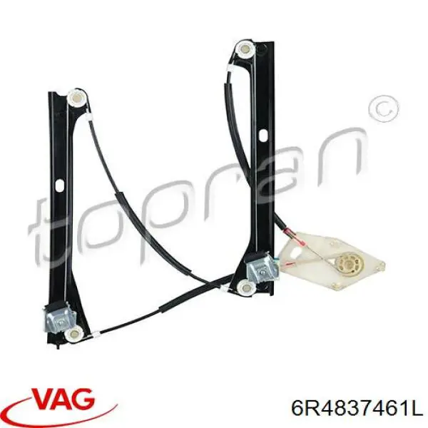 Mecanismo elevalunas delantero izquierdo VAG 6R4837461L precio, desde 48,26 EUR
