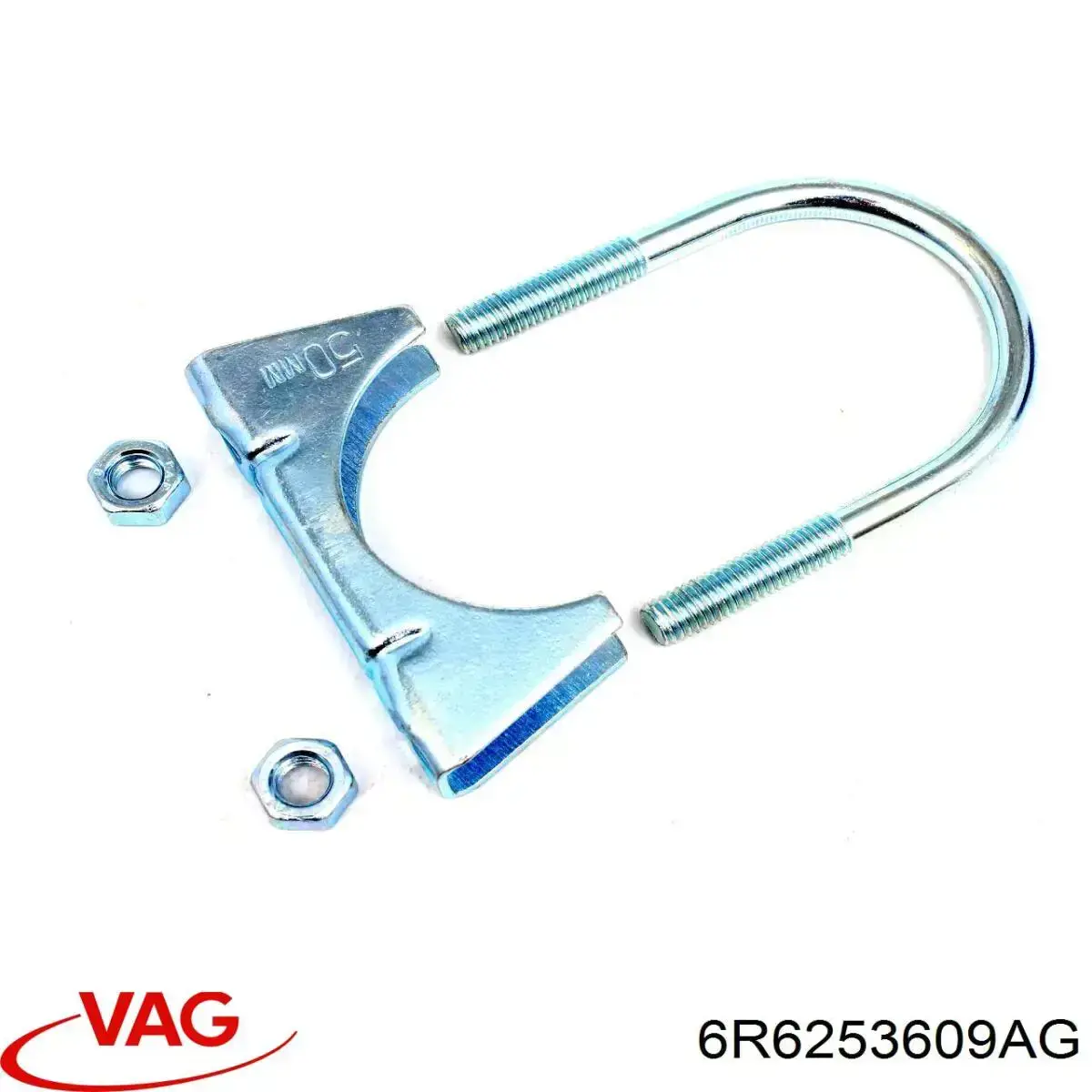 6R6253609AG VAG silenciador posterior