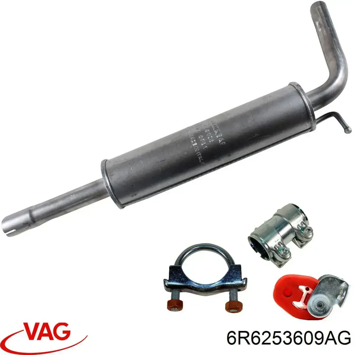 Comprar 6R6253609AG VAG Silenciador trasero
