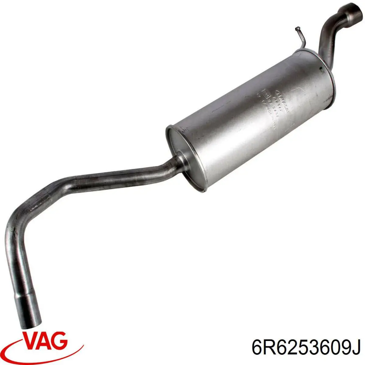 6R6253609J VAG silenciador posterior