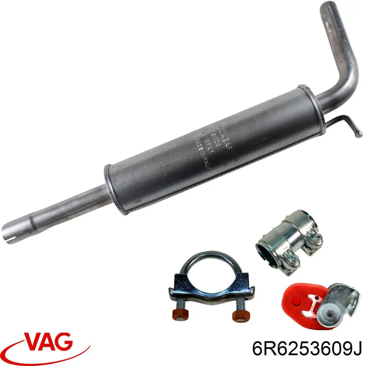 Silenciador trasero VAG 6R6253609J precio, desde 98,65 EUR