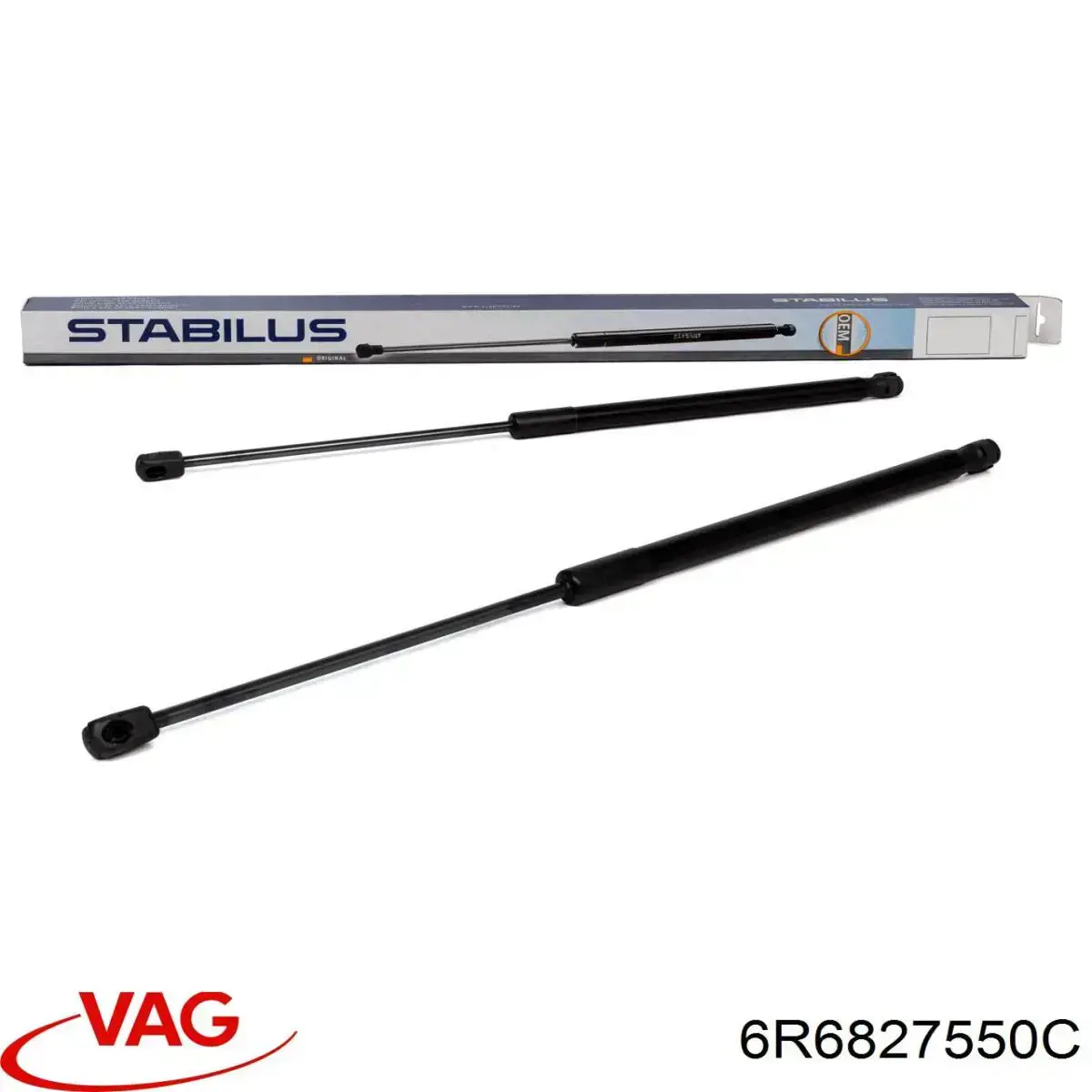 Muelle neumatico maletero VAG 6R6827550C