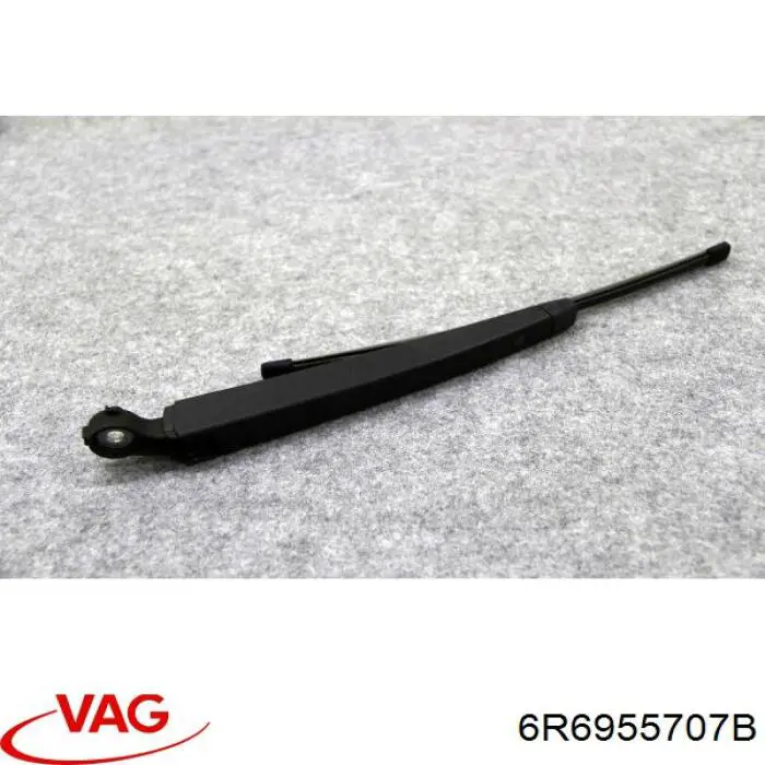 Brazo del limpiaparabrisas, trasero 65364 Asam