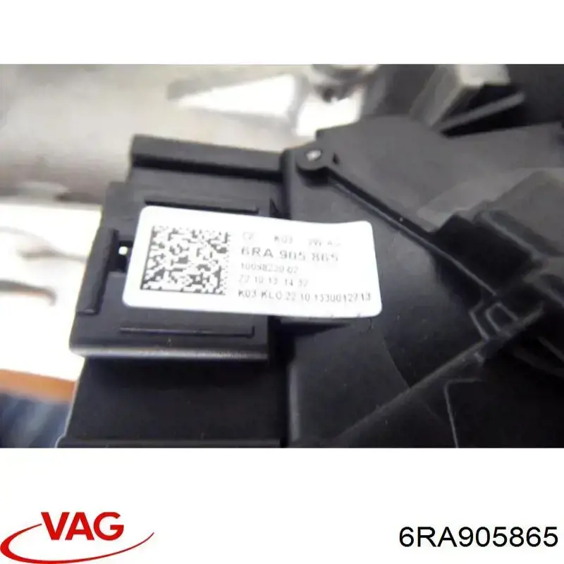 Conmutador de arranque 6RA905865 VAG