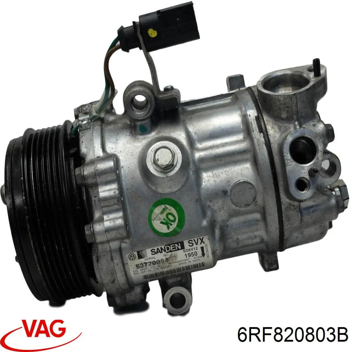 6RF820803B VAG compresor de aire acondicionado