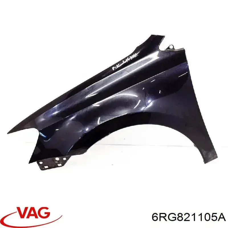 Comprar 6RG821105A VAG Aleta delantera izquierda